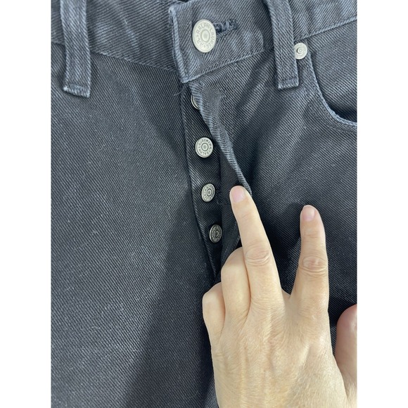 Vintage 90s RRL Double RL Black Denim Jeans Ralph Lauren Men Waist 30 Inseam 29 - Picture 3 of 12